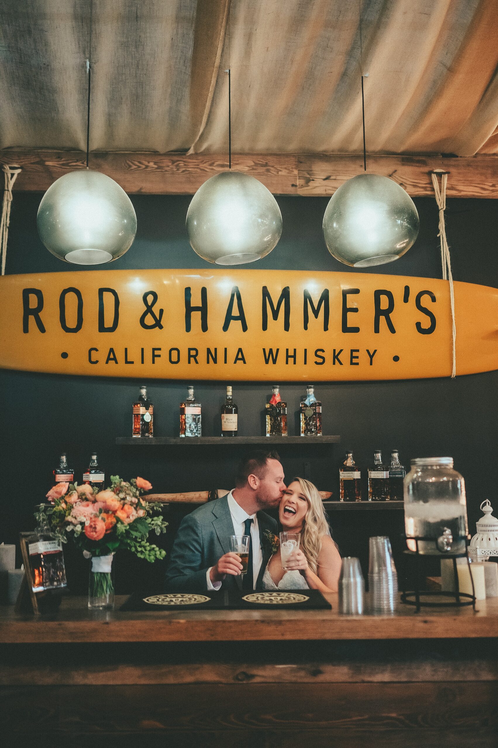 SLO Brew Rock Wedding Portraits