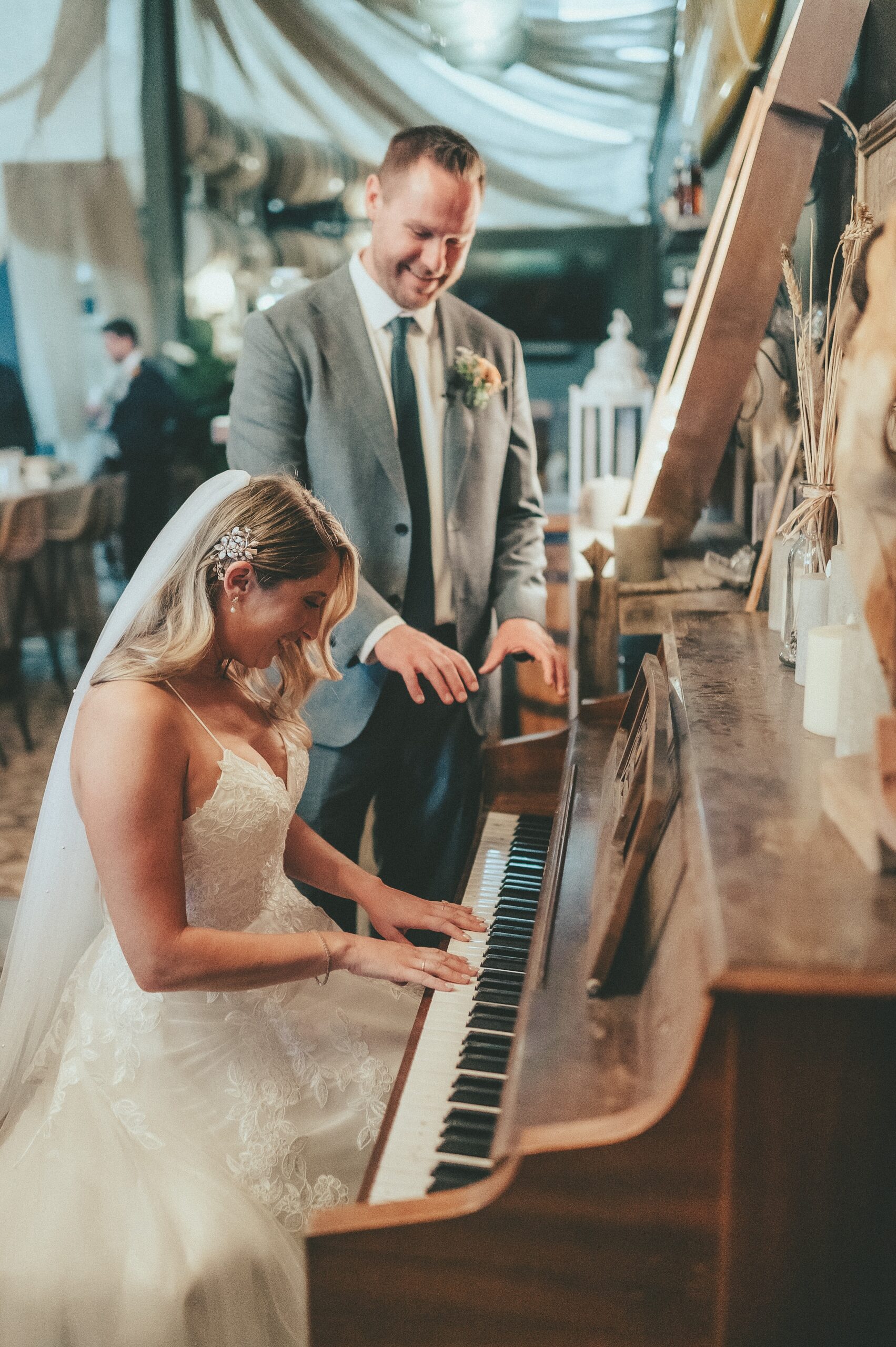 Fun Wedding Reception at SLO Brew Rock